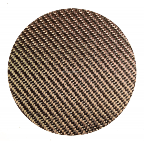 彩色混編提花碳纖維布