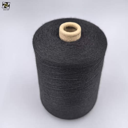 100%預(yù)氧絲紗線 21s/1 黑色